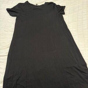 Express Black T-Shirt Dress